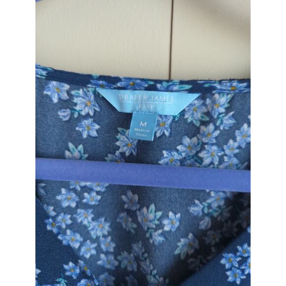 Draper James RSVP Floral Long Sleeve Bodysuit size M - Picture 3 of 7